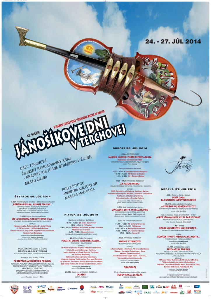 Jánošíkove dni plagát web